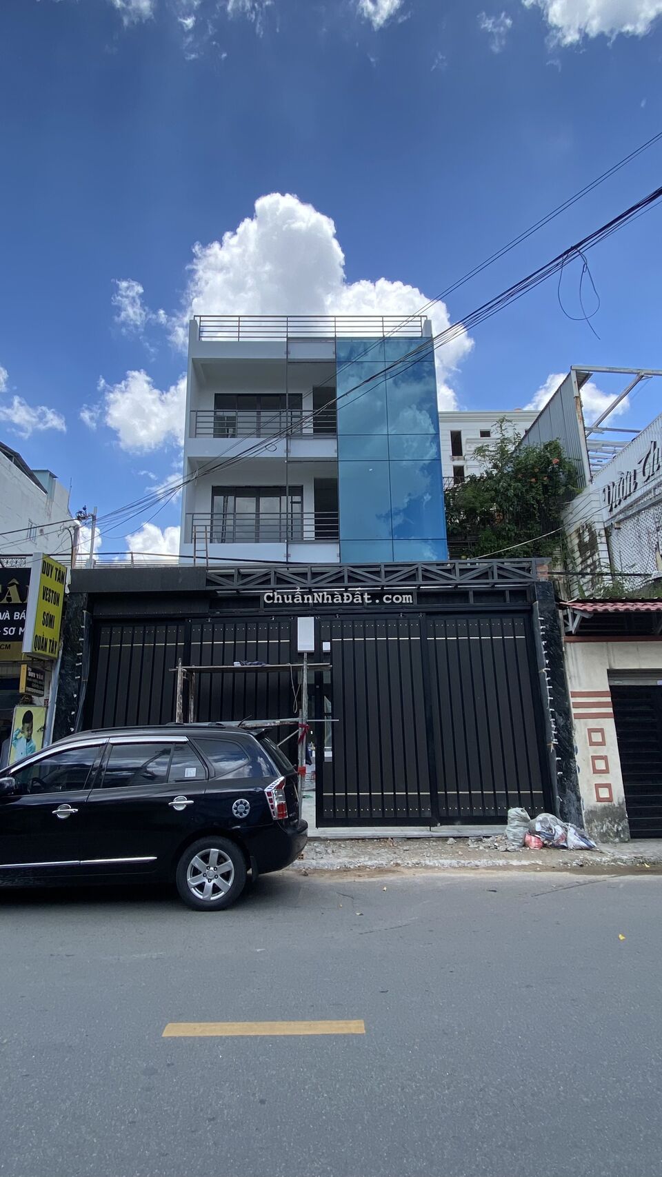 Tòa nhà mới xây! Hầm 6 Tầng 2MT Trường Sơn Quận 10, 10x30m 150tr TL