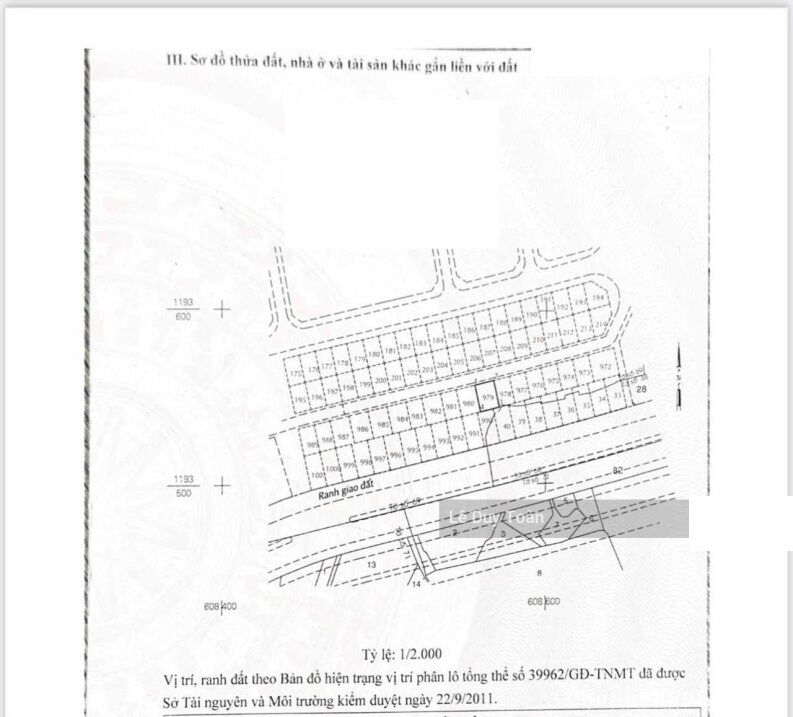 Bán gấp lô đất mặt tiền Bùi Tá Hán P.AP Q.2 - 12x16m - 155 triệu/m2 giá tốt nhất khu vực 0911 932 8