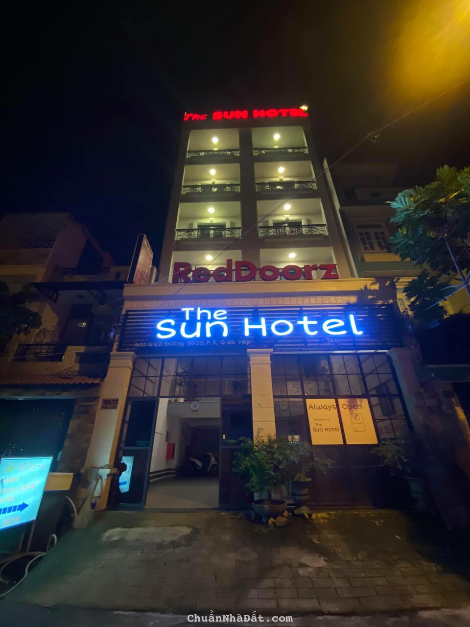 Bán khách sạn The Sun Hotel 164/21 Dương Quảng Hàm đường số 20 f5 Gò vấp