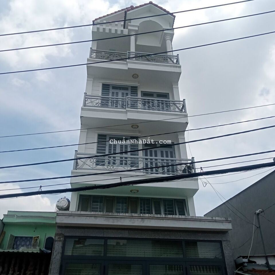 Cho thuê nhà 5x20m.Đúc 4 tấm .Mặt tiền đường TA,phường Thới An.Q12