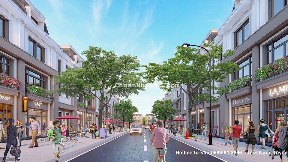 CC bán lô Liền kề 100m2 Centre Ville Lương Sơn giá F0