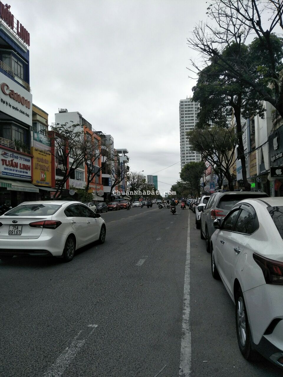 Cho thuê nhà mặt tiền Hàm Nghi vị trí đẹp phố điện tử