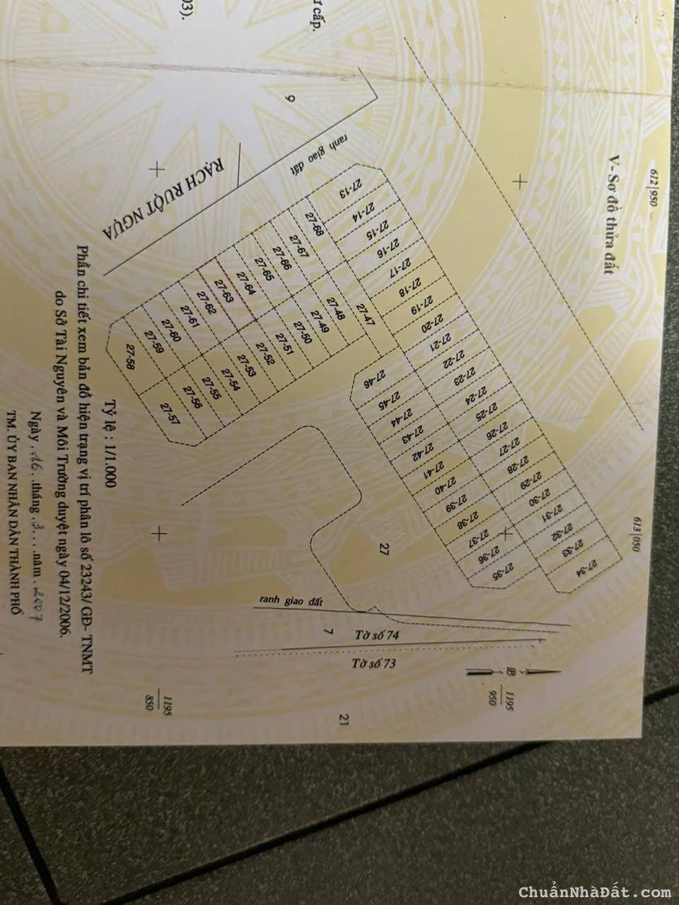 Lô đất khu Nam long DT 120m mặt tiền đường D7 giá tốt Lô đất khu Nam long DT 120m mặt tiền đường D7 giá tốt