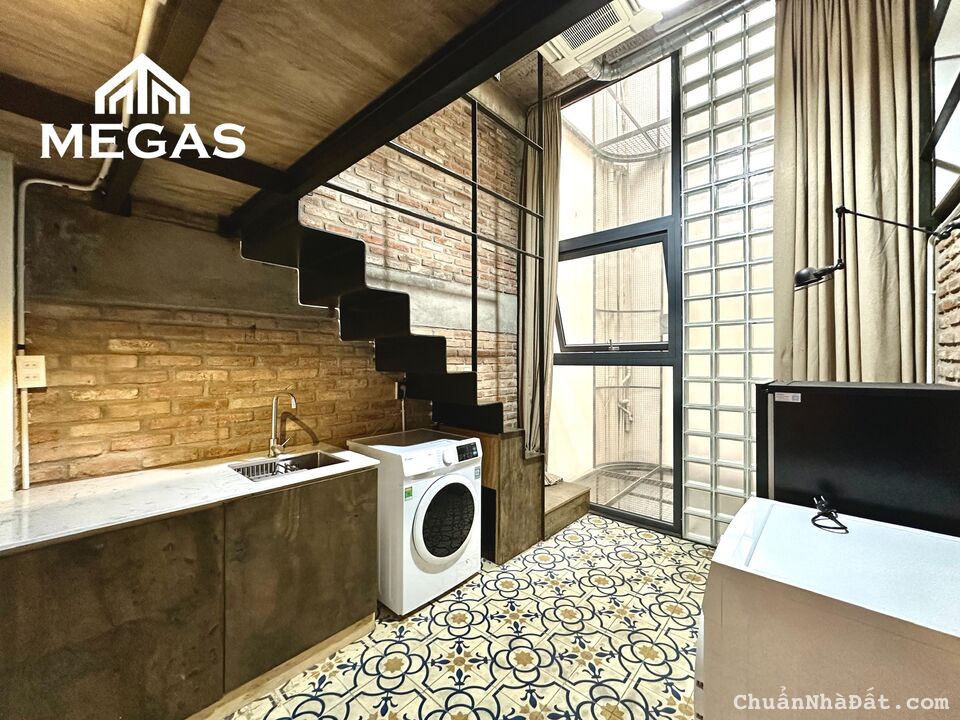 Căn Hộ Mới 100% - Gác Cao M7 - Full Nội Thất - Cửa Sổ Lớn - Có Máy Giặt & Sấy Riêng - Ngay ETOWN