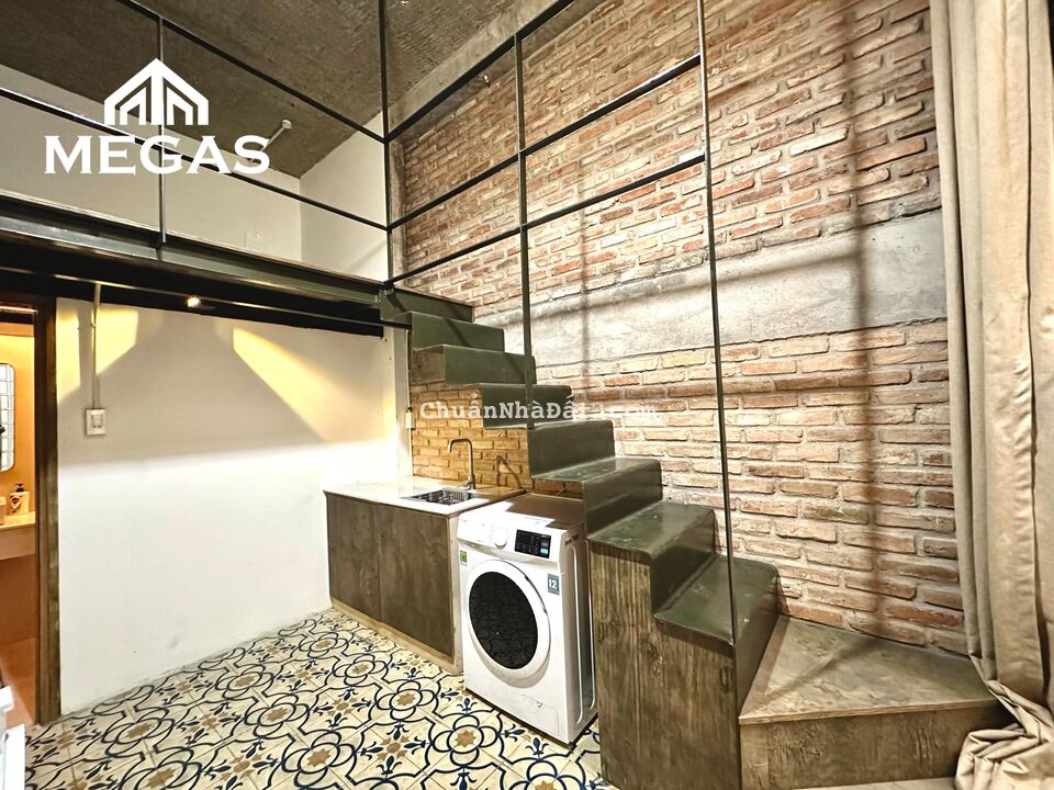 Căn Hộ Mới 100% - Gác Cao M7 - Full Nội Thất - Cửa Sổ Lớn - Có Máy Giặt & Sấy Riêng - Ngay ETOWN