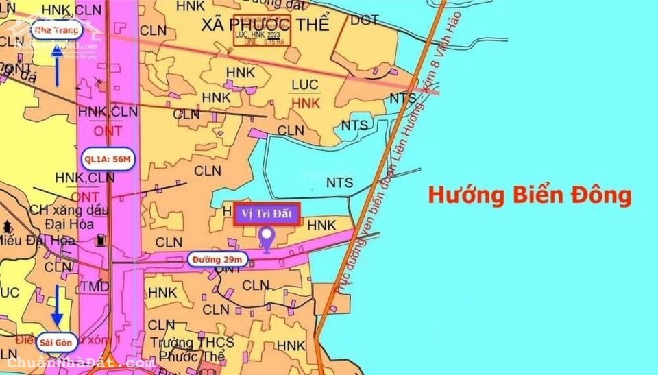 Đất nền biển full thổ 100% giá rẻ nhất Việt Nam ngay nút giao cao tốc Vĩnh Hảo,Phan Thiết