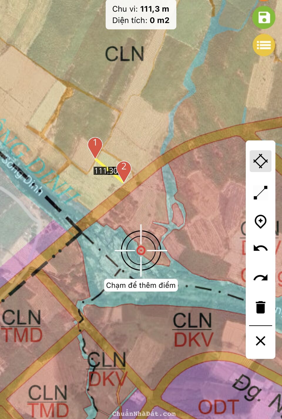 Bán 1 sào đất Tân Bình - TX LaGi giá mềm 600 triệu cách TTHC 3Km