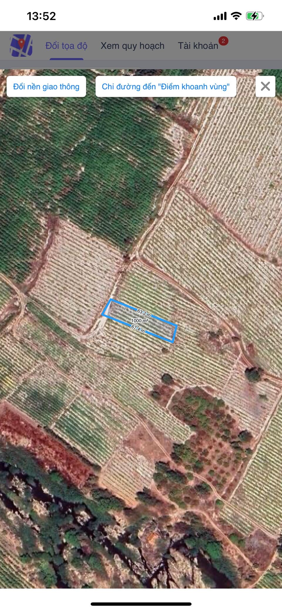 Bán 1 sào đất Tân Bình - TX LaGi giá mềm 600 triệu cách TTHC 3Km