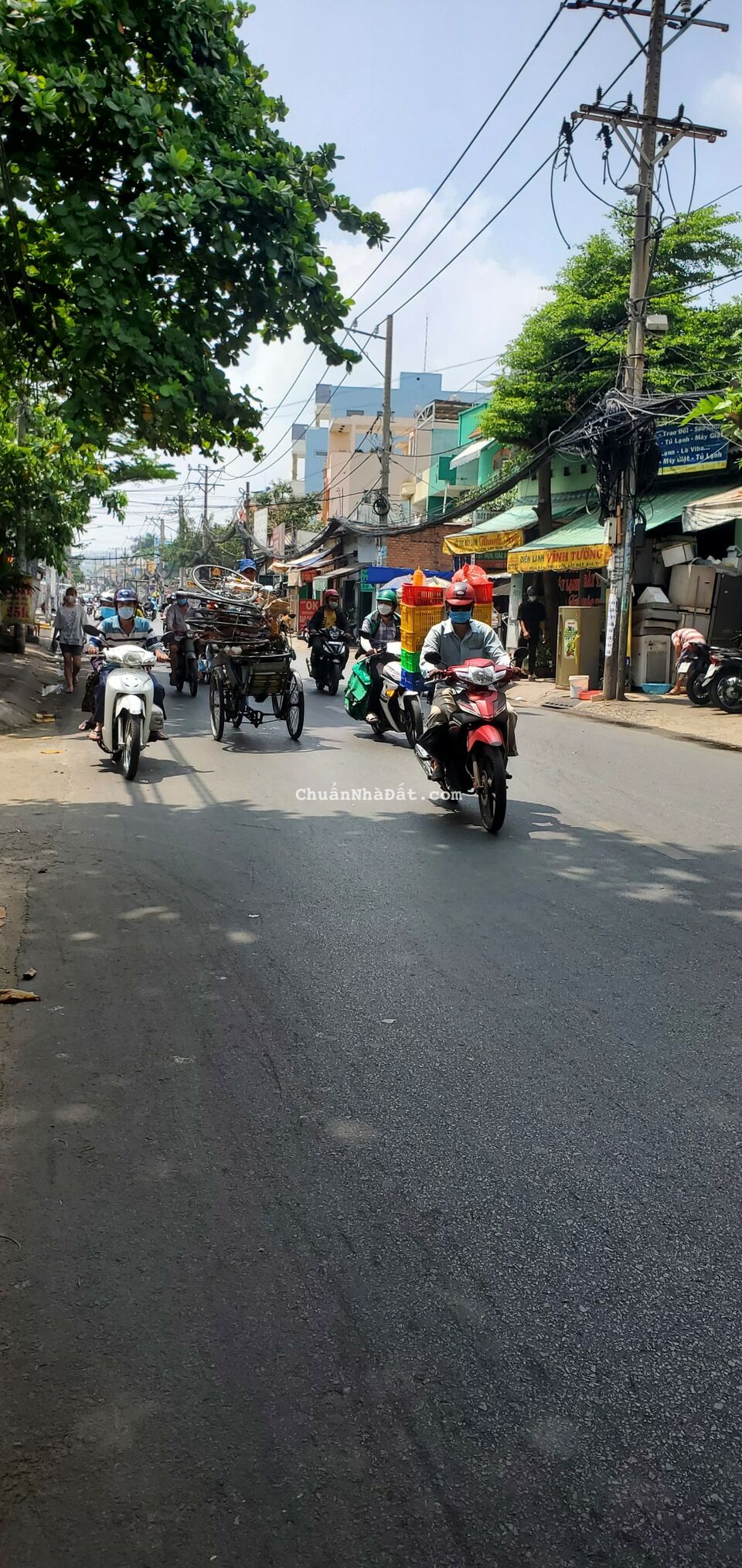 Bán nhà mặt tiền đường Tân Hòa Đông Quận 6, 4.5x17m,9ty5