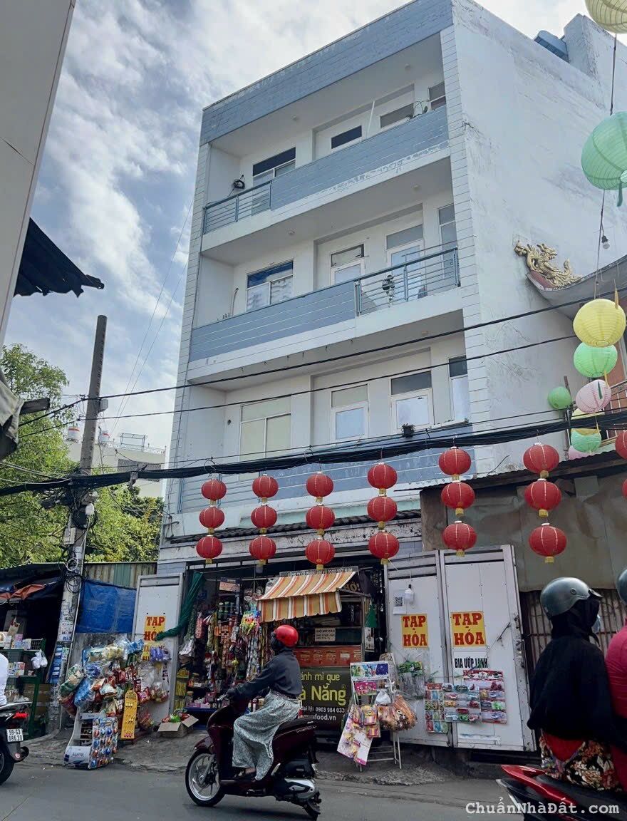 Xoay vốn bán nhà hẻm xe hơi đường Nơ Trang Long 6x18m, 4 tấm 5PN 6WC nhỉnh 13 tỷ còn tl.