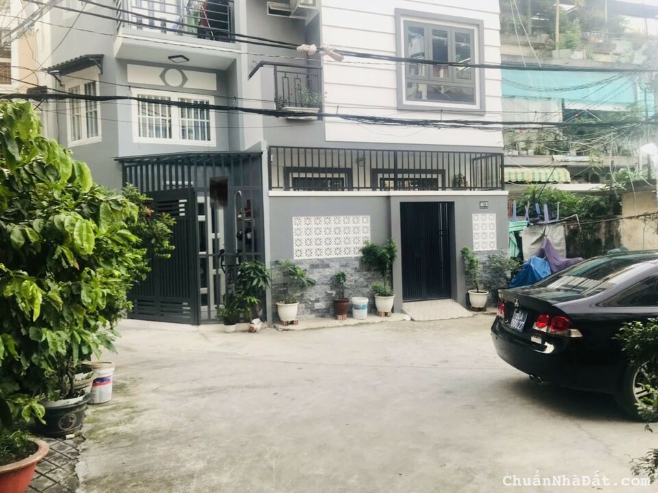 NHÀ PHÚ NHUẬN 4 TẦNG HẺM 10m XE TẢI QUAY ĐẦU. GIÁ 4,8 TỶ BAO SANG TÊN