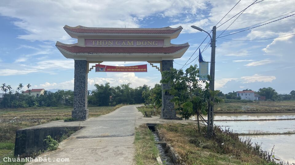 ĐẤT NỀN GIÁ RẺ, TIỀM NĂNG SINH LỜI CAO TẠI VĨNH ĐIỆN QUẢNG NAM