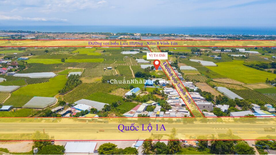 BÁN LÔ ĐẤT BIỂN GIÁ CHÍNH CHỦ GẦN CAO TỐC PHAN THIẾT - DẦU GIÂY