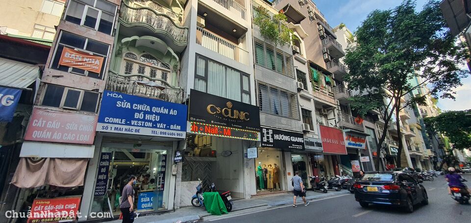 Tin thật 100% - Bán nhà 8 tầng mặt phố Mai Hắc Đế ngã 3 Trần Nhân Tông 94m2 70 tỷ