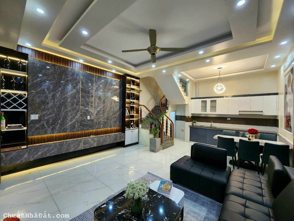 Bán nhà tặng nội thất, nhà 4 tầng diện tích 60m2 An Đồng- An Dương