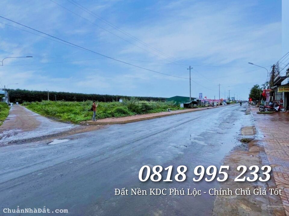 Chính Chủ Bán Gấp Lô Mặt Tiền Đường 22m KDC Phú Lộc - Đak Lak