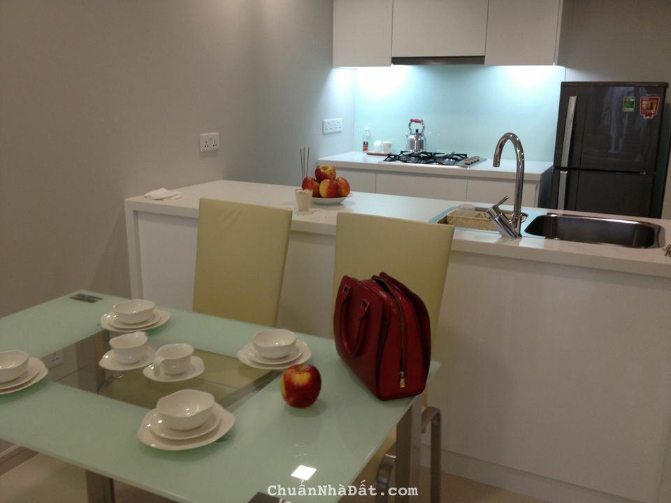 Bán Nhanh 1 Phòng Ngủ Tháp Crescent tầng 12 căn hộ City Garden 5,2 Tỷ, Nội Thất Đầy Đủ.