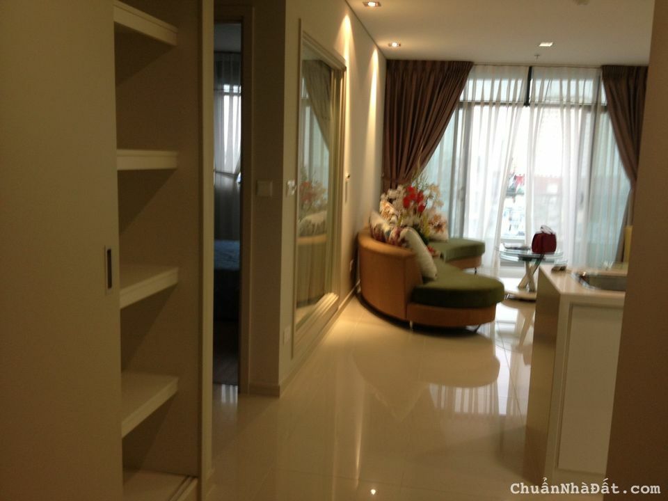 Bán Nhanh 1 Phòng Ngủ Tháp Crescent tầng 12 căn hộ City Garden 5,2 Tỷ, Nội Thất Đầy Đủ.