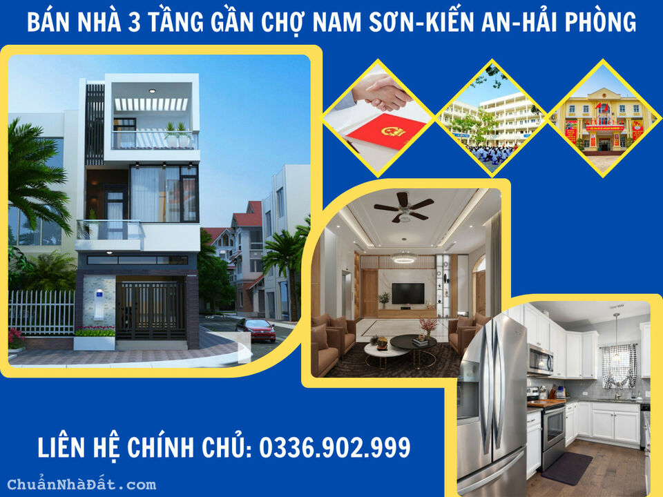 Bán nhà 3 tầng gần bệnh viện quận kiến an-hải phòng