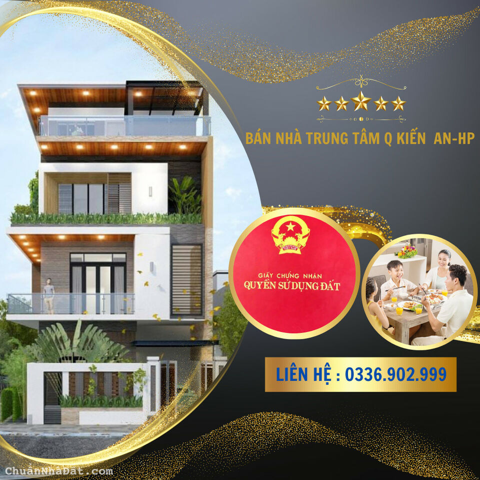 Bán nhà 4 tầng gần trung tâm quận kiến an-hải phòng