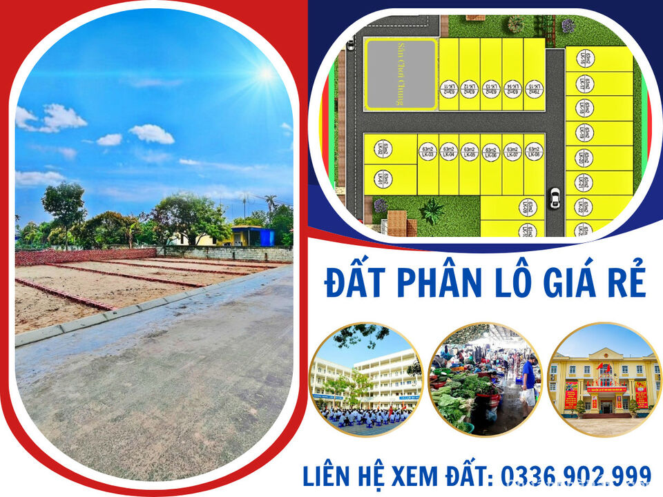 Bán lô đất 60m2 gần cầu cầu nguyệt an lão - hải phòng
