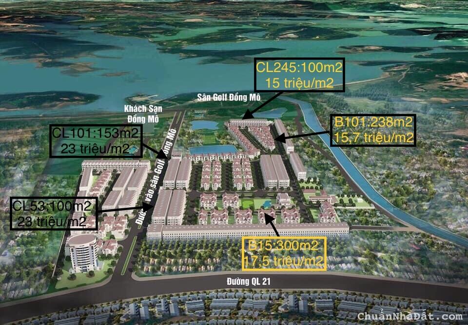 Hàng ngoại giao lô góc 153m2 dự án đất nền Khu đô thị Thiên Mã gần các trường Đại học chỉ hơn 3 tỷ 