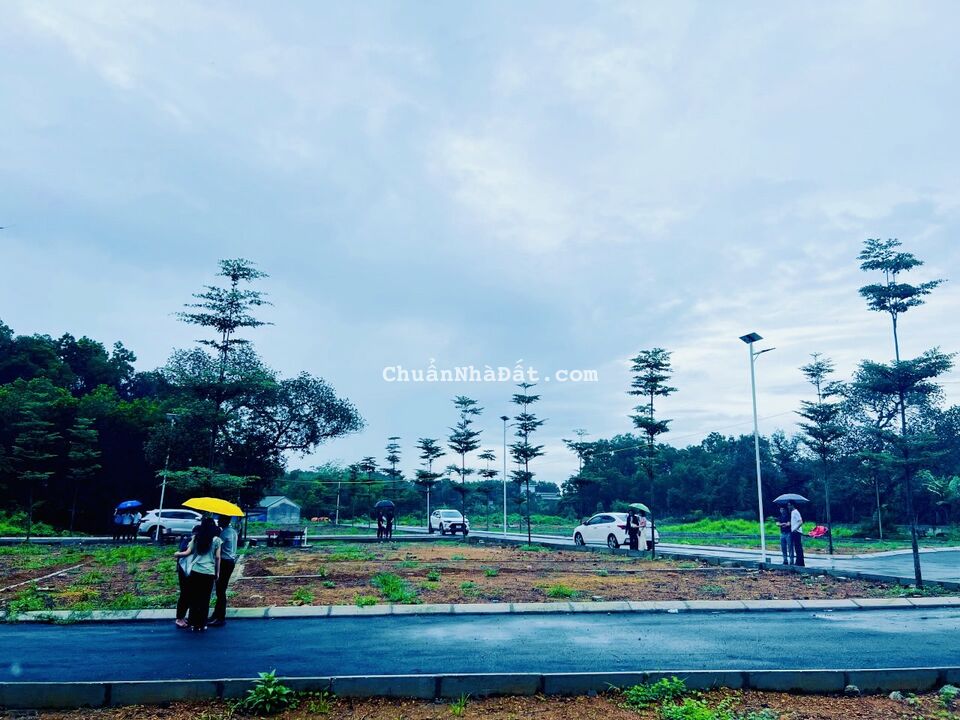 Gần Đại Học Quốc Gia và Khu Công Nghệ Cao Hoà Lạc lô đất 62m2 sẵn sổ đỏ giá chỉ hơn 1 tỷ 