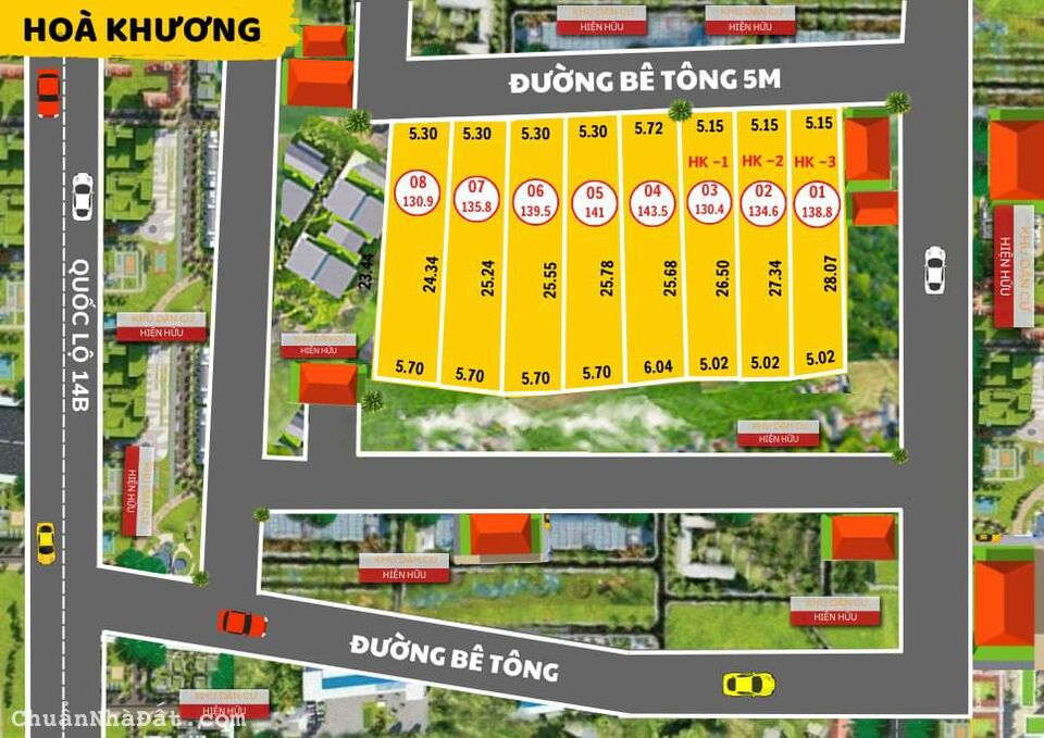 Cần bán Đất huyện Hòa Vang mua đón đầu lên thị xã vào năm 2025