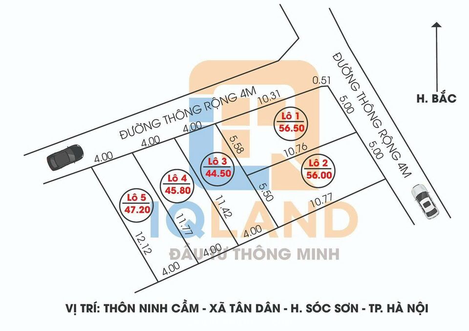 Cơ hội sở hữu hàng F0 với giá chỉ từ 600xxtr Địa chỉ :Ninh Cầm Tân Dân Sóc Sơn Hà Nội