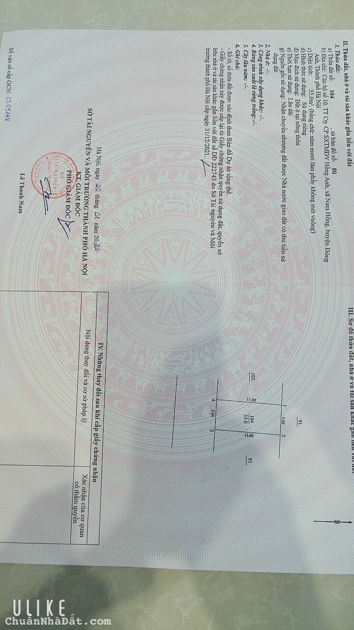 Bán Gấp 55m Thôn Đìa, Nam Hồng, Đông Anh Bán Gấp 55m Thôn Đìa, Nam Hồng, Đông Anh