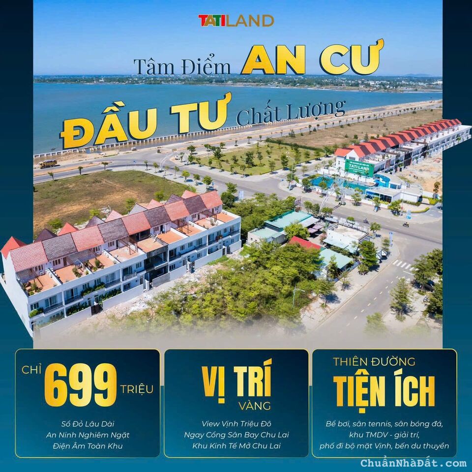 Chỉ với 699 Triệu - Sở hữu ngay lô đất hướng Đông Bắc - Sát mặt vịnh An Hòa - Sân bay Chu lai Chỉ với 699 Triệu - Sở hữu ngay lô đất hướng Đông Bắc - Sát mặt vịnh An Hòa - Sân bay Chu lai