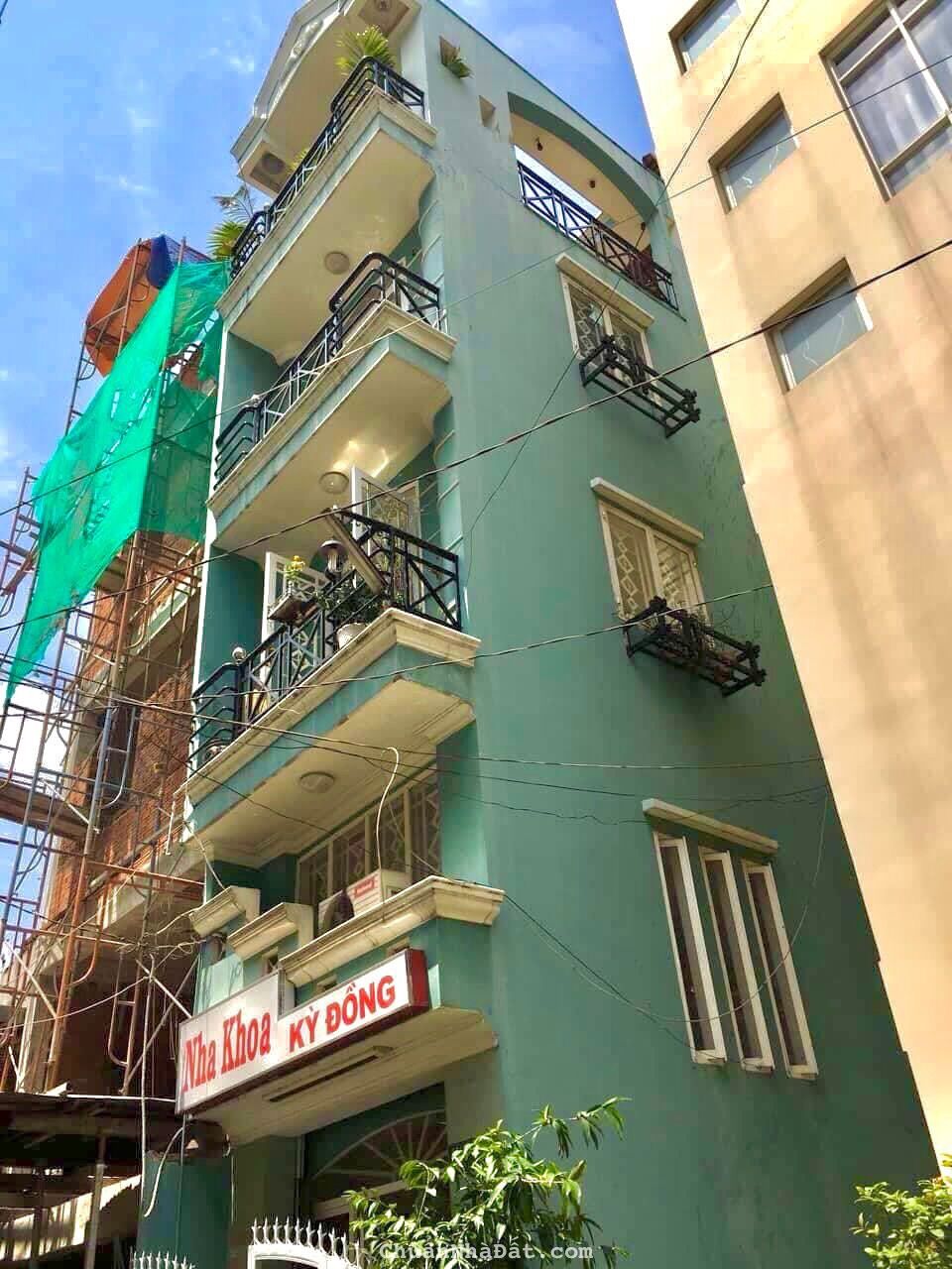 Nhà hẻm ô tô Kỳ Đồng, P9, Q3. DT 47m2 xây 4 tầng, đang cho thuê 17 tr/th. Sổ sẵn Nhà hẻm ô tô Kỳ Đồng, P9, Q3. DT 47m2 xây 4 tầng, đang cho thuê 17 tr/th. Sổ sẵn