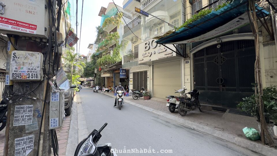 Phân lô Mặt ngõ Kim Đồng 70m 5 tầng, Kinh doanh, Vỉa hè ô tô đỗ 2xe tránh; Giá 16 tỷ _LH 0795986686