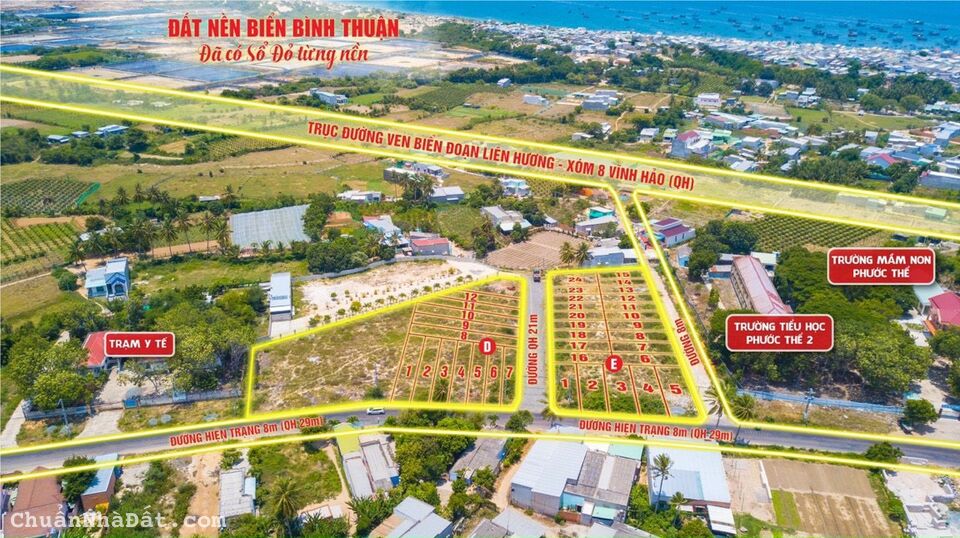 💥Sổ đỏ trao tay - Cơ hội vàng sở hữu lô đất nền biển Bình Thuận - Giả chỉ 700 Triệu