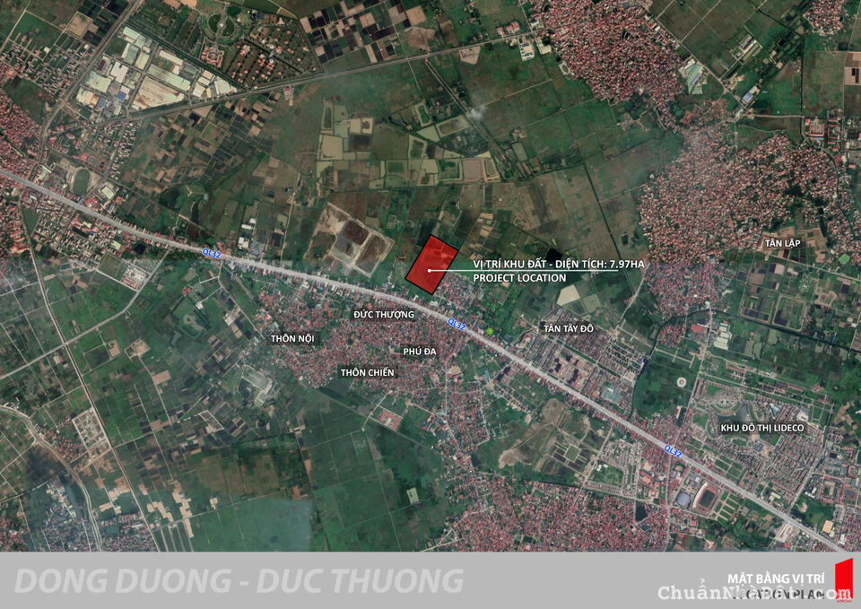 Bán Liền kề 1, 80m2 đường 30m tại Dự án Đông Dương Đức Thượng, giá tốt 