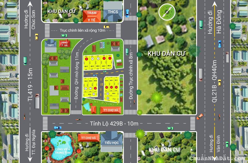 Bán đất Bột Xuyên, Mỹ Đức. DT 60m2, 540 triệu. Cách Hà Đông 20km. LH 0903222591