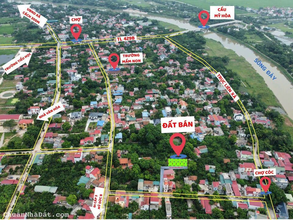 Bán mảnh đất 79m2, hướng Đông Bắc tại xã Bột Xuyên, H. Mỹ Đức, Hà Nội, giá 350tr. Lh 0903222591