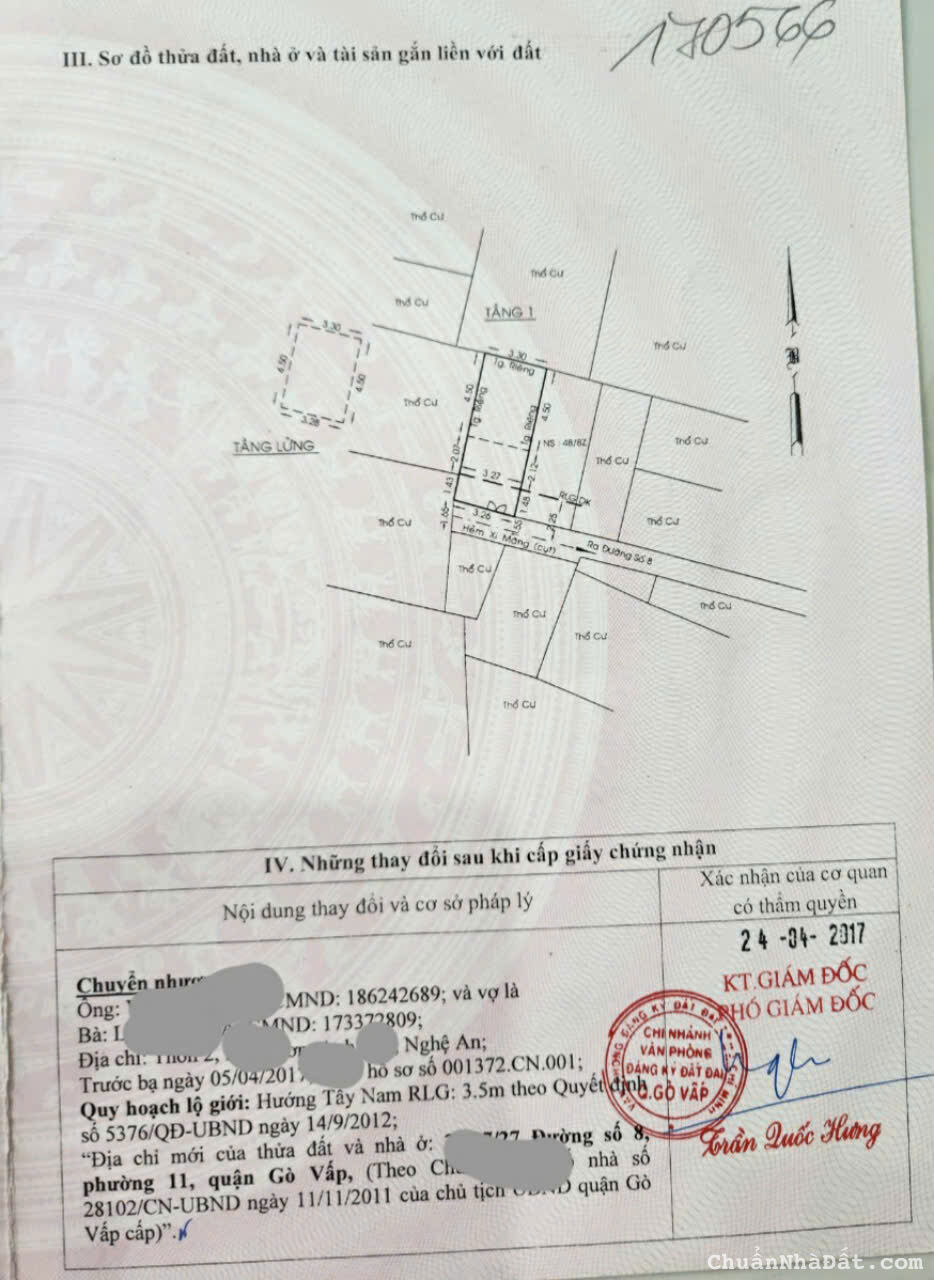 Chính chủ cần bán nhà đường số 8/ Thống Nhất phường 11 Gò Vấp Chính chủ cần bán nhà đường số 8/ Thống Nhất phường 11 Gò Vấp