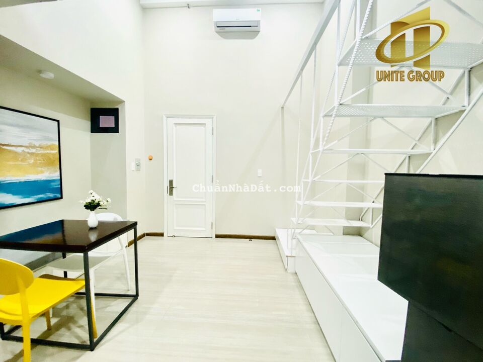 Duplex Trắng Thiết Kế Cao Cấp Đầy Đủ Tiện Nghi