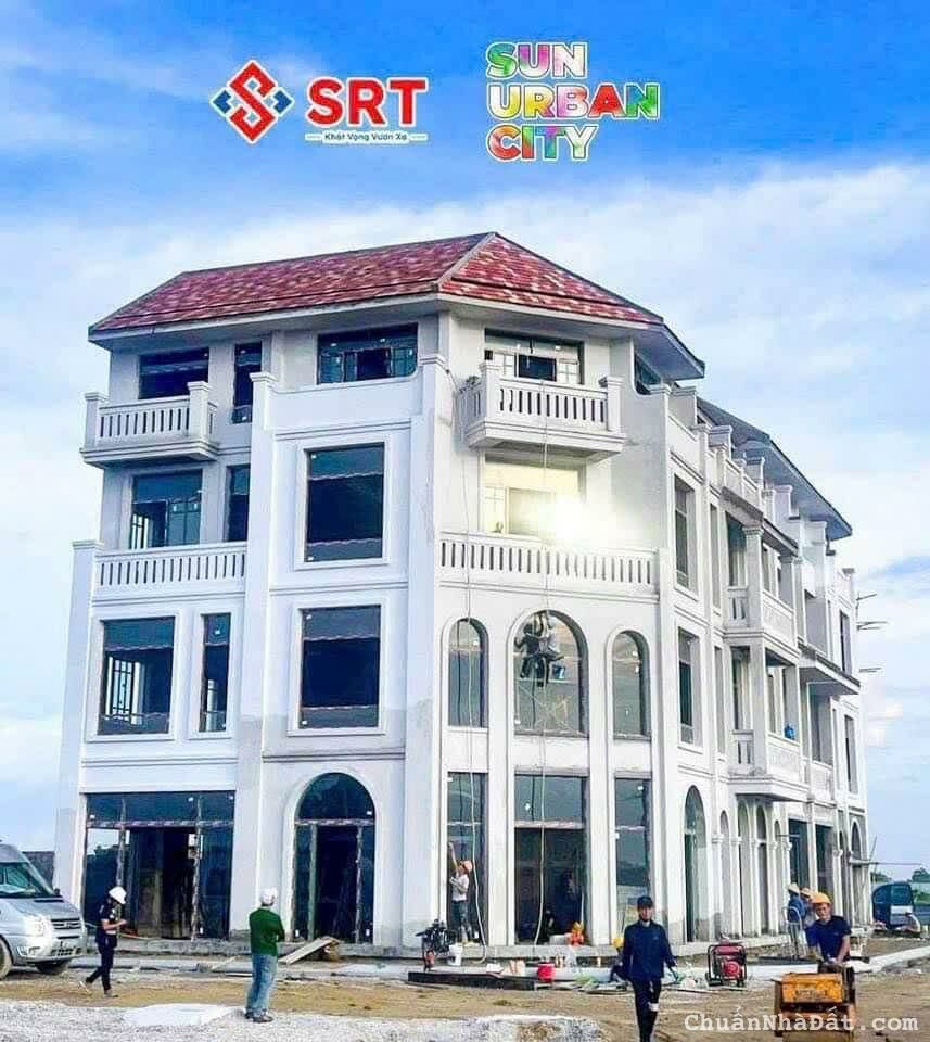 mở bán ĐỢT 1 Shophouse, Liền kề, Biệt Thự tại Siêu dự án Sun Urban City Hà Nam. CHỈ từ 5,x tỷ/căn.