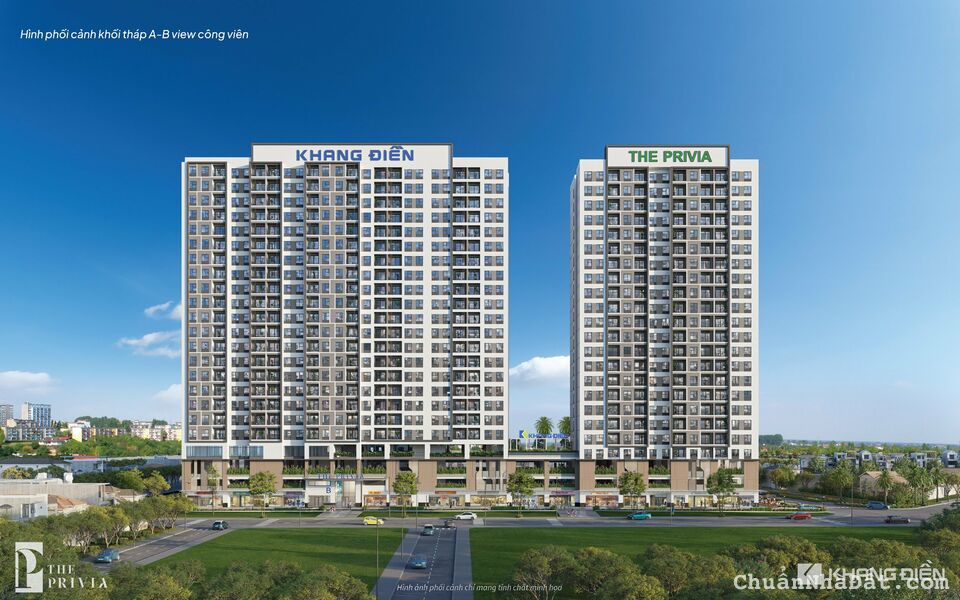 Hỗ trợ Booking The Privia GĐ 1 giá tốt, nhiều ưu đãi, giá bán 2PN chỉ từ 2.5 tỷ. TT 20% nhận nhà