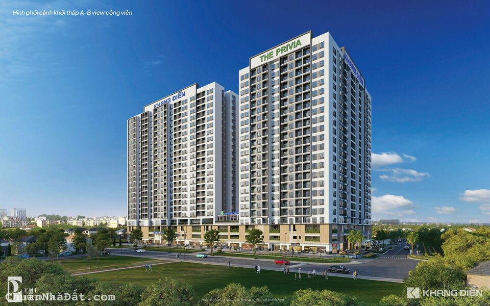 Hỗ trợ Booking The Privia GĐ 1 giá tốt, nhiều ưu đãi, giá bán 2PN chỉ từ 2.5 tỷ. TT 20% nhận nhà