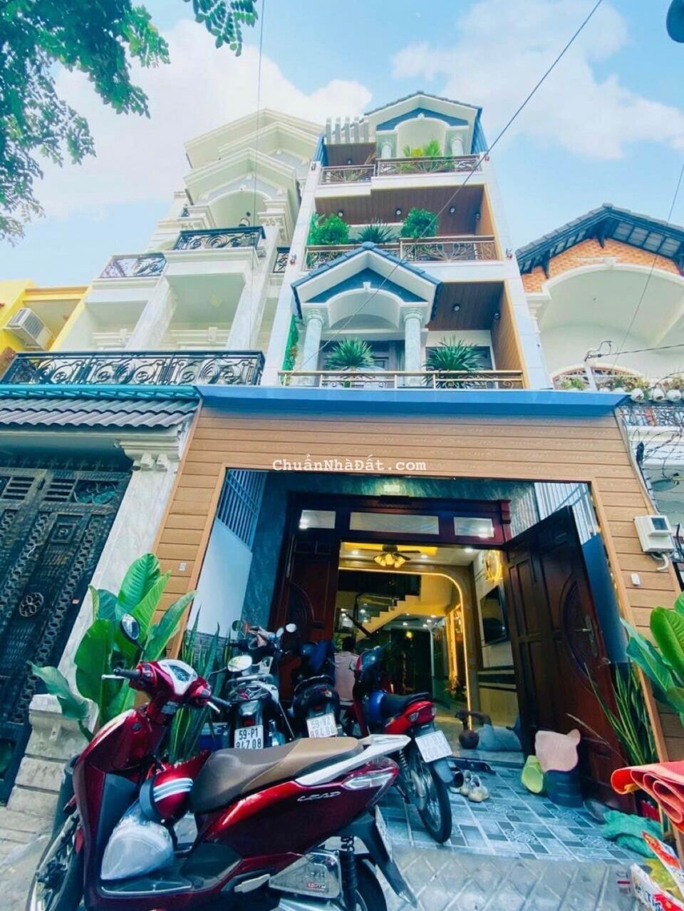 Nhà 6tỷ500tr giảm còn 6tỷ050 tr Trần Quốc Thảo P7 Quận 3 DT 101.1m2. Sổ riêng