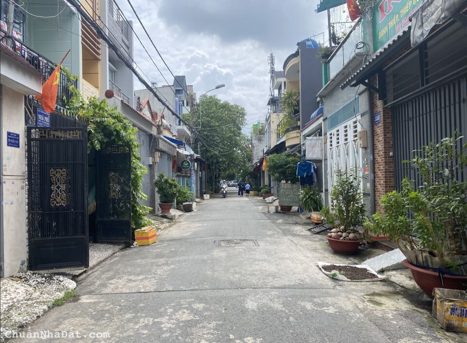 Chính chủ bán đi định cư nước ngoài 80m2 1tỷ900 đường Miếu Bình Đông,Bình Hưng Hoà A Quận Bình Tân