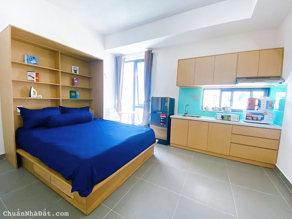 Cho thuê căn hộ dịch vụ cao cấp với giá vô cùng tiết kiệm, cách Quận 4, 5 chỉ một con sông