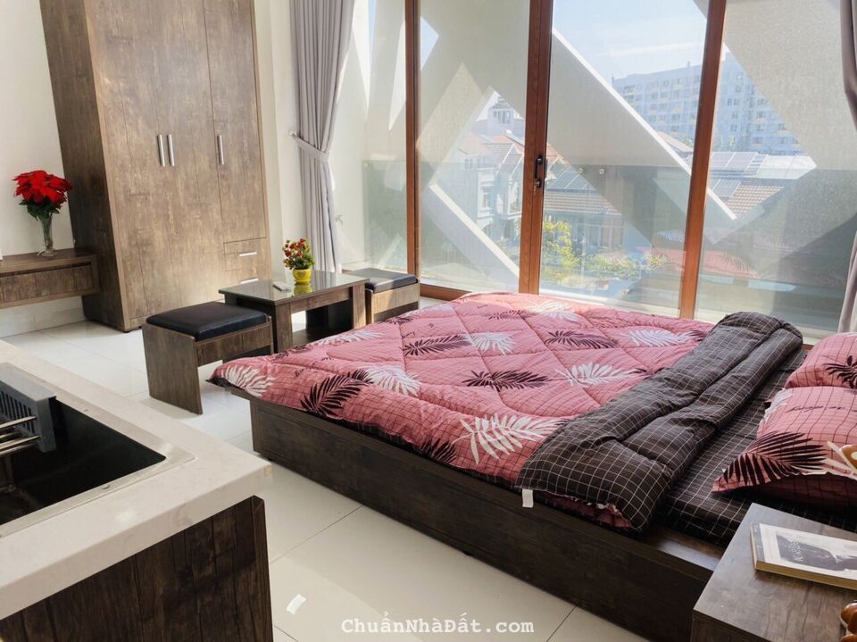 --STUDIO BAN CÔNG XINH XINH----STUDIO CỬA SỔ--(Lotte, chỉ 5 phút qua Đại Học TDT)