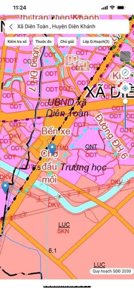 CẦN BÁN LÔ PHƯỚC TRẠCH, DIÊN TOÀN, DIÊN KHÁNH, KHÁNH HOÀ, GIÁ 1 TỶ 350 