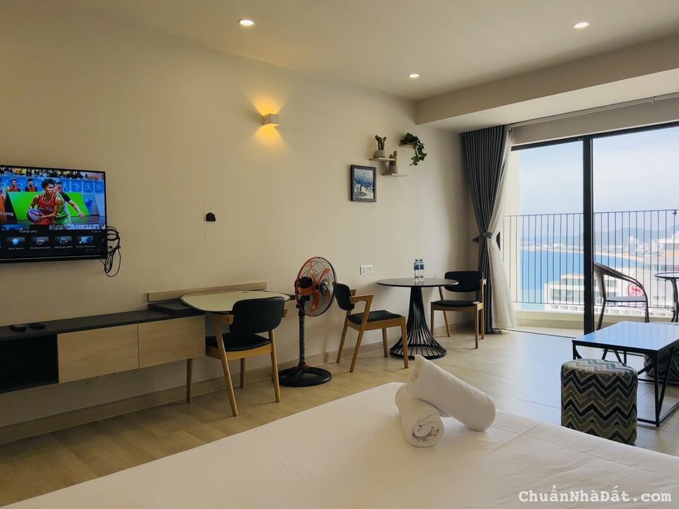 Book căn hộ Studio GOLD COAST view biển tầng 31 siêu cao cực đẹp, giá chỉ 800k/đêm Book căn hộ Studio GOLD COAST view biển tầng 31 siêu cao cực đẹp, giá chỉ 800k/đêm