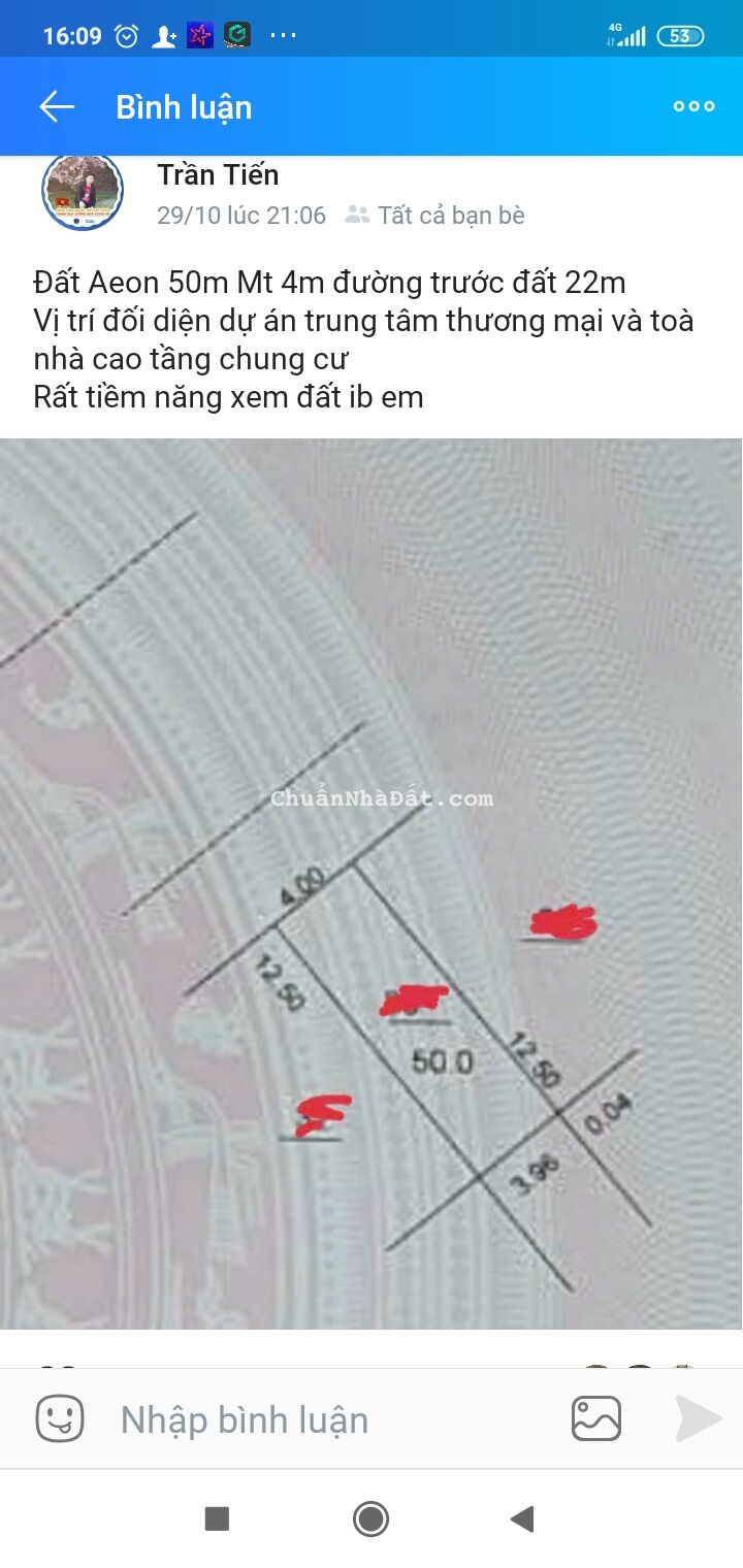 Chính chủ bán đất CL dương nội Aeon hà đông Chính chủ bán đất CL dương nội Aeon hà đông