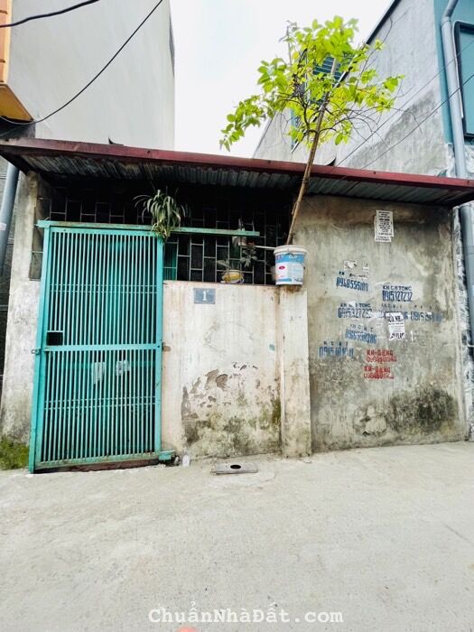 Bán đất Vĩnh Hưng, Hoàng Mai, tặng nhà cấp 4, ngõ thông, ô tô đỗ cửa 43 m2, 3 tỷ 400